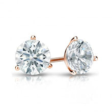 Load image into Gallery viewer, Rose Gold Stud Earrings

